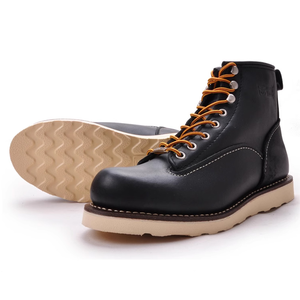 Work Boot Steel Toe - Herenmode Echt Leder Motorlaarzen Stalen Teen