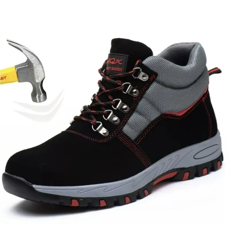 Men'S Shoes For Work - Hoge Kwaliteit Mannen Veiligheidslaarzen Werklaarzen Stalen