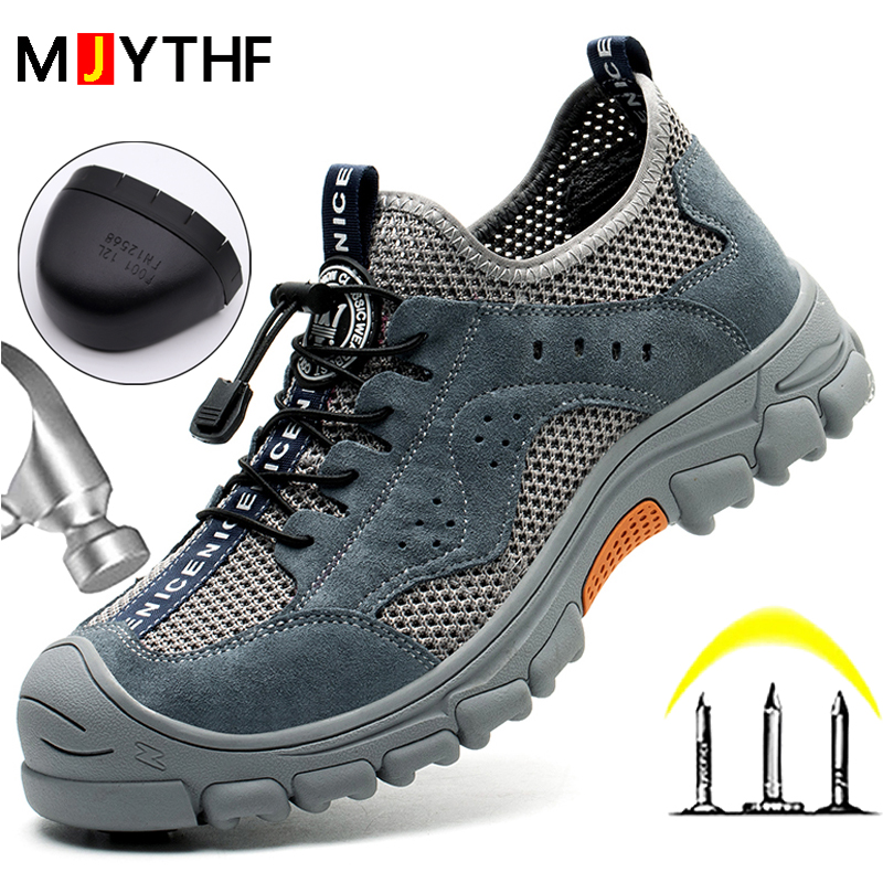 Work Boot Steel Toe - 2026 Zomer Veiligheidsschoenen Mannen Anti-Lek Werk