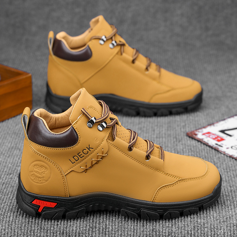 Men'S Shoes For Work - Heren Vintage grote maat 48 hoge
