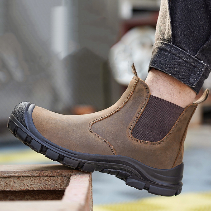 Work Boot Steel Toe - grote maat herenmode stalen neus werklaarzen