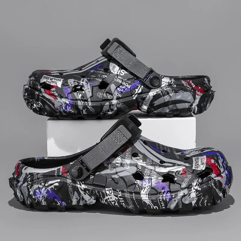 Men Shoes Runners - Zomerse nieuwe herensandalen, tuinschoenen, strandslippers voor