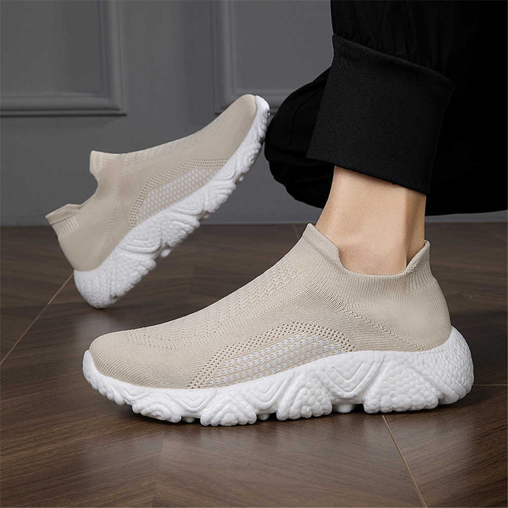 Men Shoes Runners - Flatform uiterlijk verhoogt vintage sneakers Flats