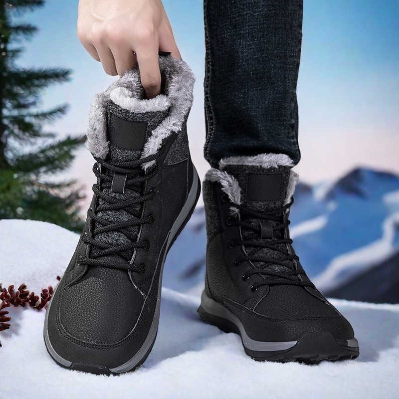 Men Shoes Black - Hoge prestaties hoge topschoenen heren sneakers