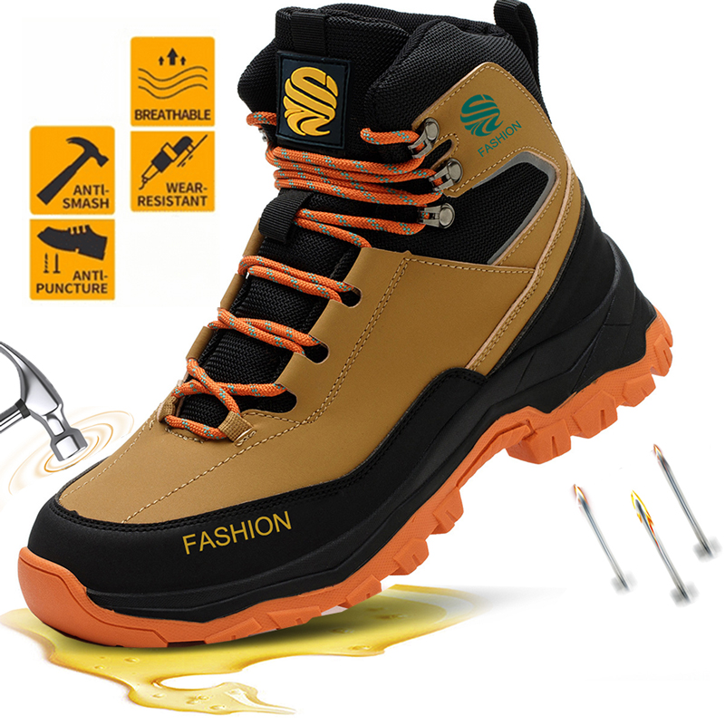 Men'S Shoes For Work - Perfecte Vaderdag- en Arbeidsdagcadeau: Stalen neus