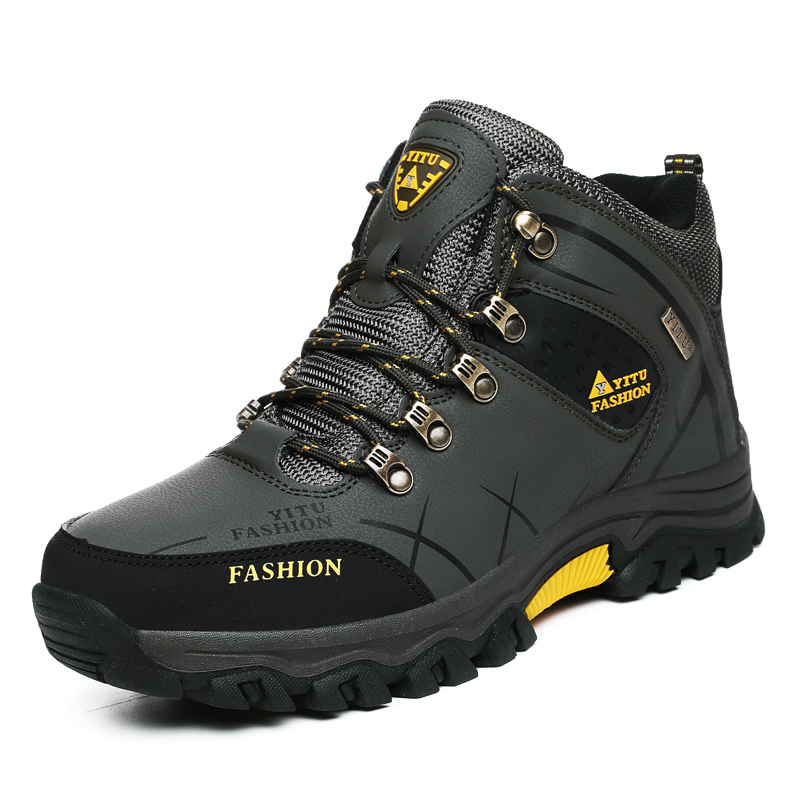 Men'S Shoes For Work - Merk Heren Winter Snowboots Waterdichte Leren
