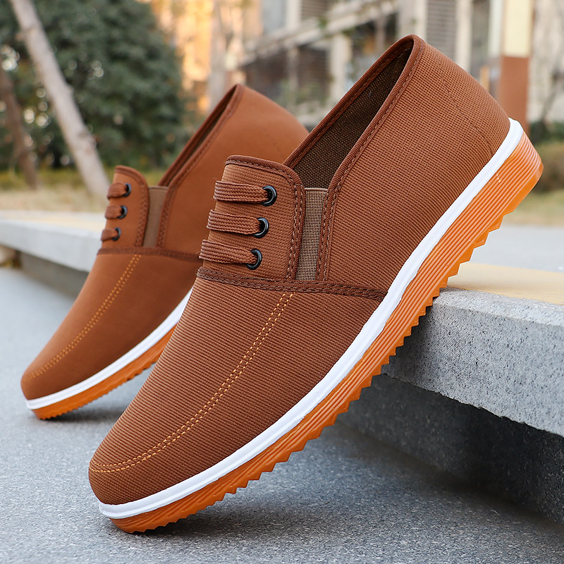 Men'S Shoes For Work - Stoffen schoenen, traditionele Beijing stoffen schoenen,