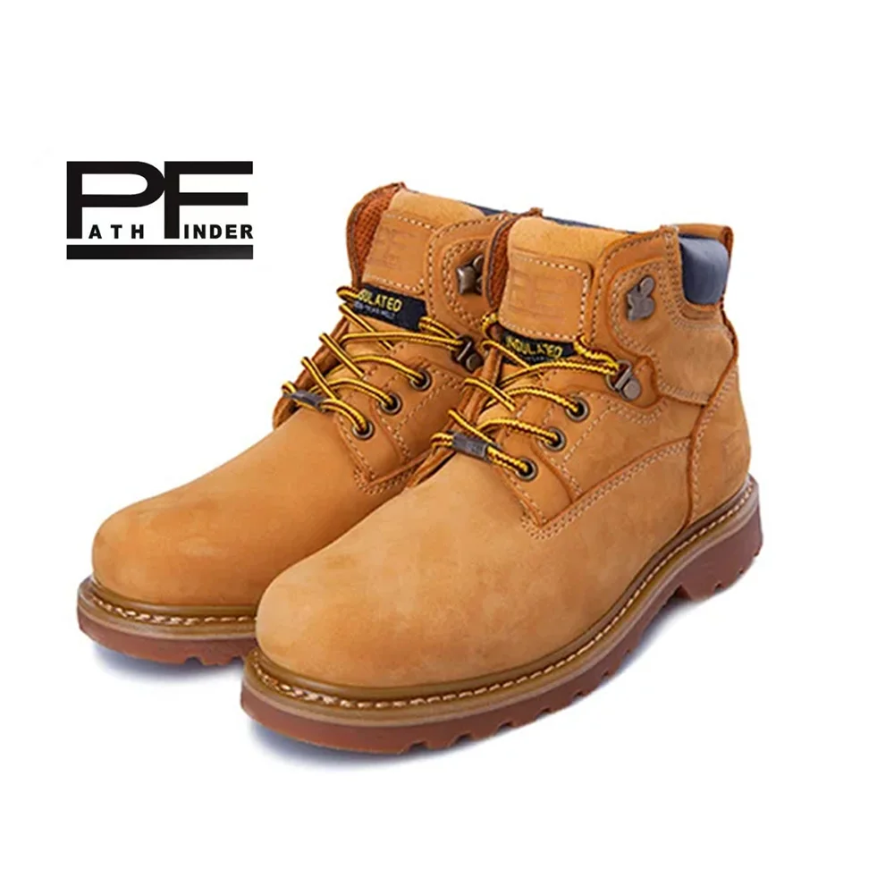 Pf Herenmode Echt Leer Motorla - Work Boot Steel Toe recensie en prijs