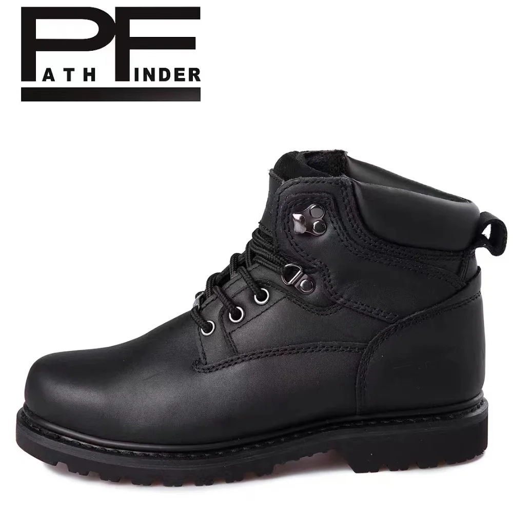 Pf Herenmode Echt Leer Motorla - Work Boot Steel Toe recensie en prijs