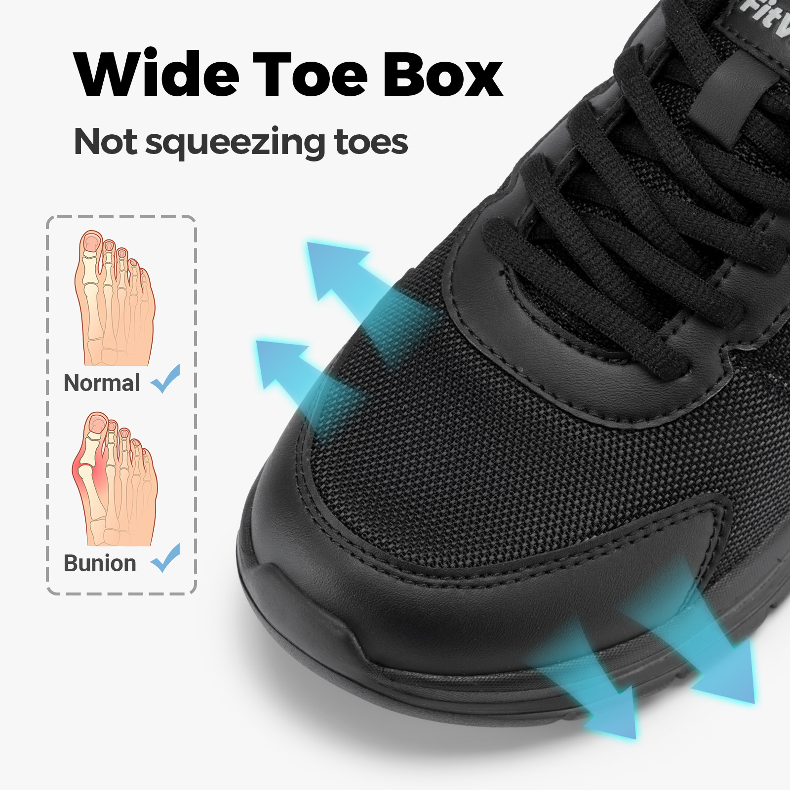 FitVille Herenwandelschoenen B - Men'S Shoes Plantar Fasciitis recensie en prijs