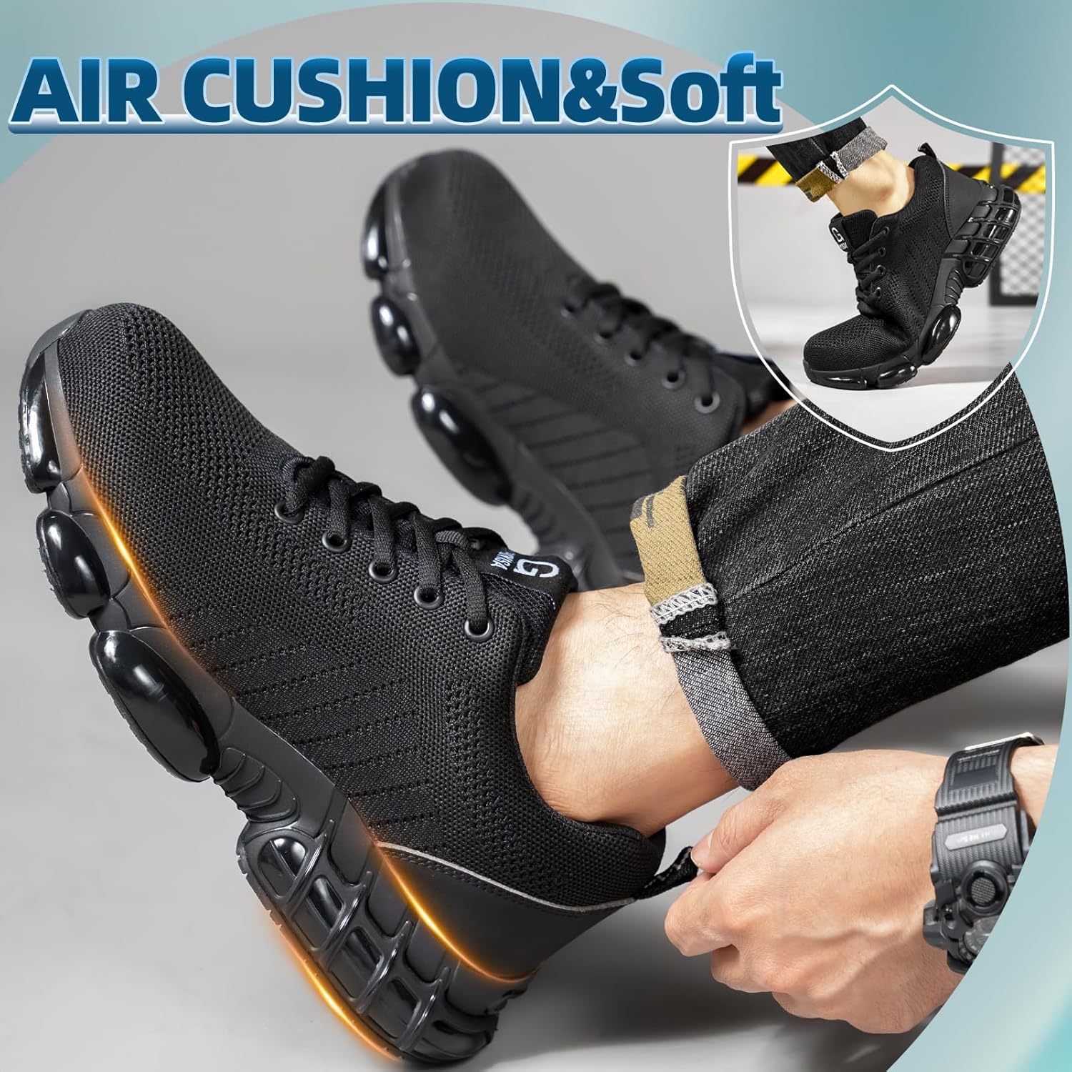 Herenschoenen met stalen neus, - Work Boot Steel Toe recensie en prijs