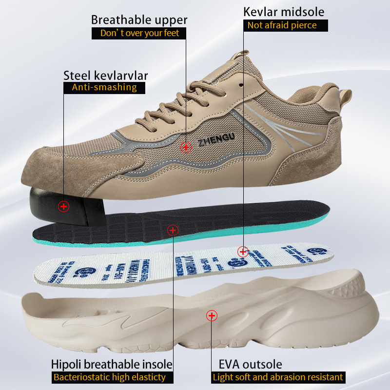 Werksneakers voor heren Veilig - Work Boot Steel Toe recensie en prijs