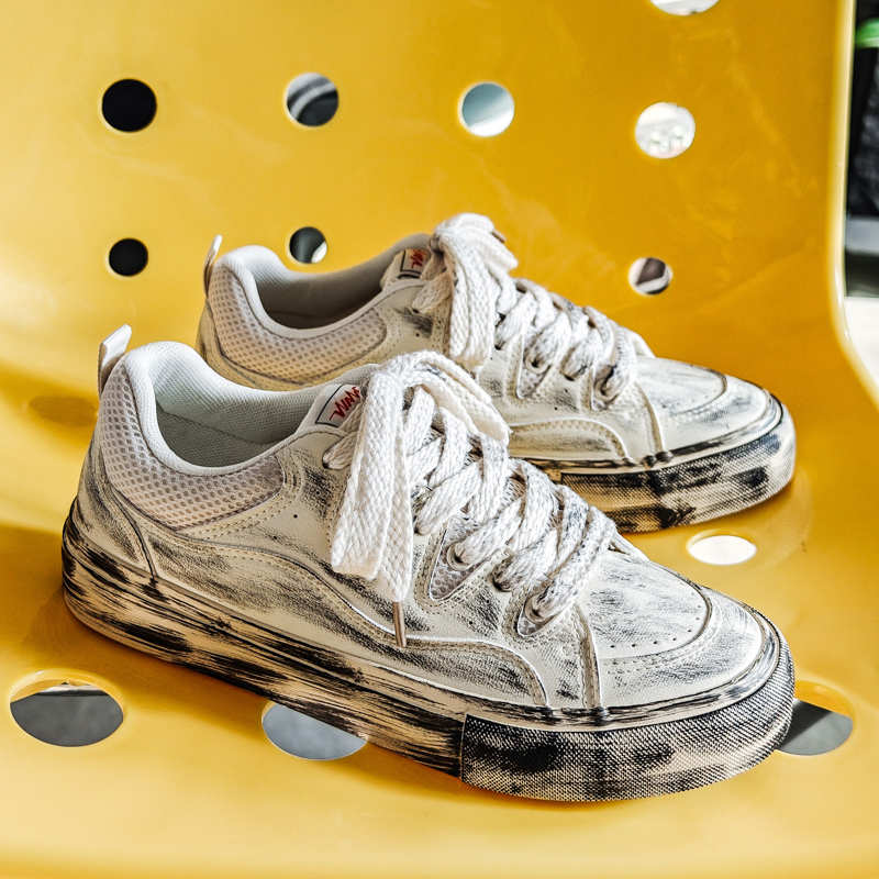 Sleutelhoge PU Lederen Witte H - Men Shoes Runners recensie en prijs