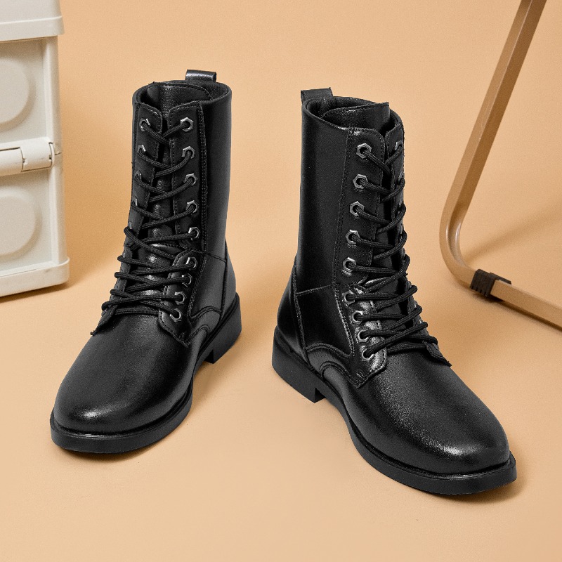 Hoge leren laarzen Outdoor tac - Men'S Shoes For Work recensie en prijs