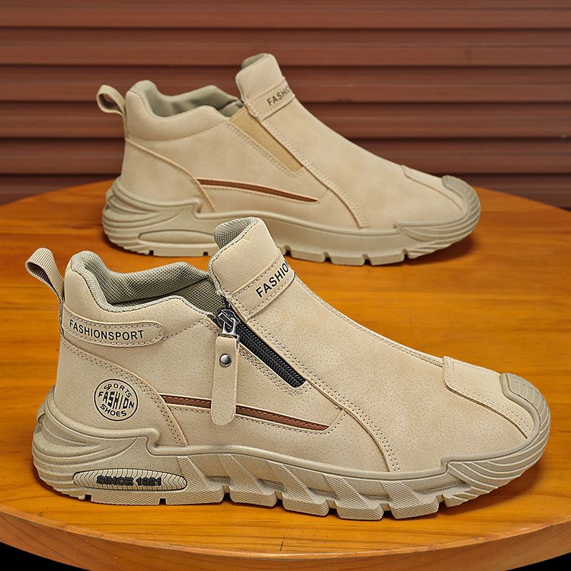 Casual korte laarzen voor here - Men'S Shoes Zipper recensie en prijs