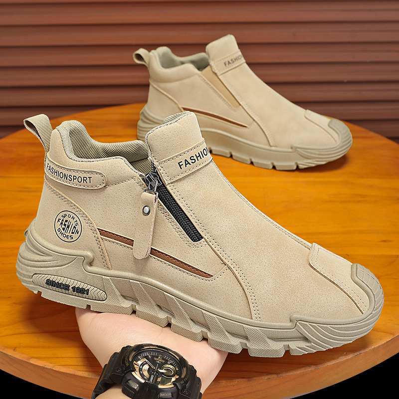 Casual korte laarzen voor here - Men'S Shoes Zipper recensie en prijs