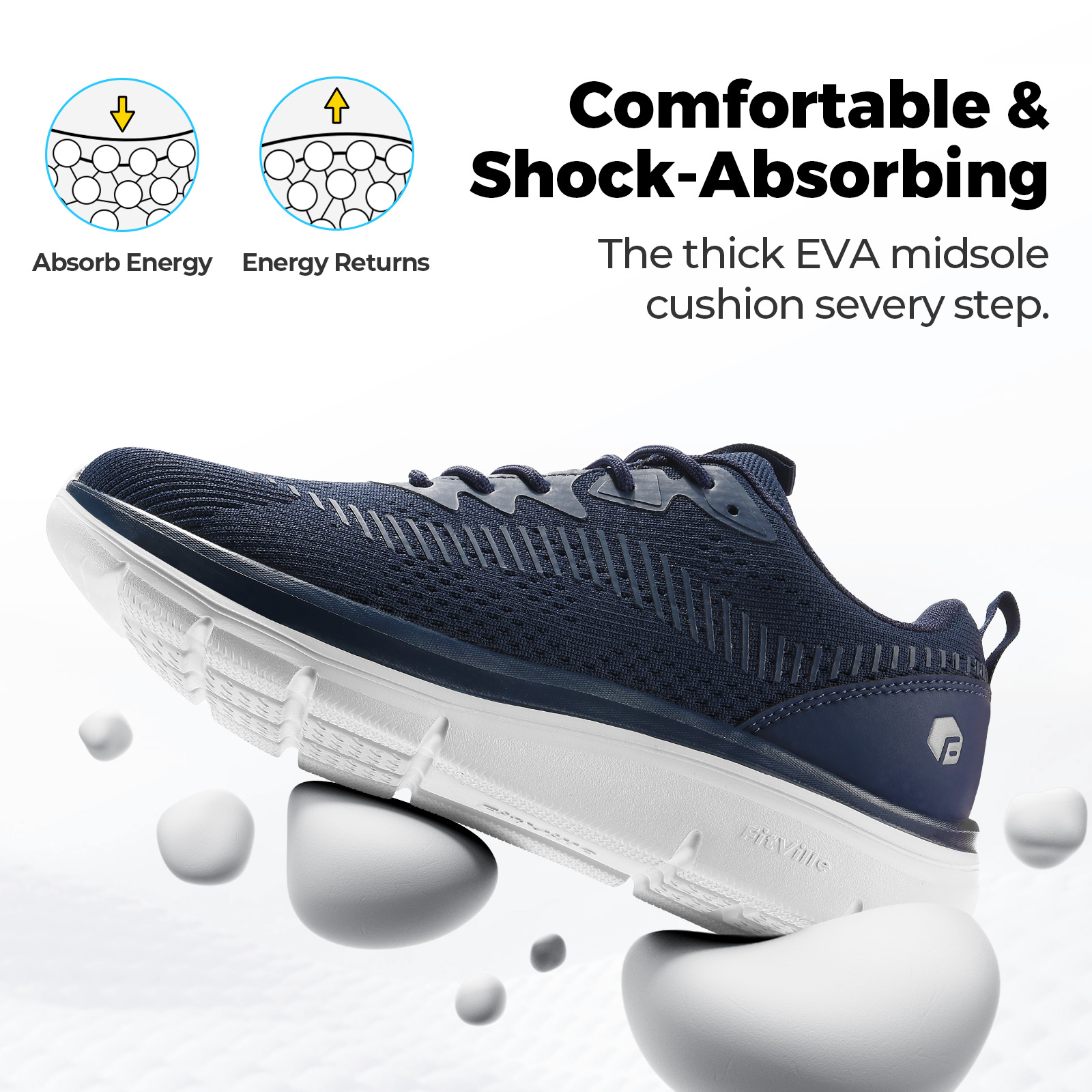 FitVille Herenwandelschoenen L - Men'S Shoes Plantar Fasciitis recensie en prijs