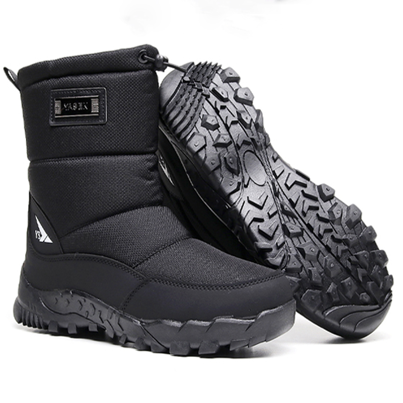 Warme winter pluche snowboots  - Men'S Shoes Zipper recensie en prijs