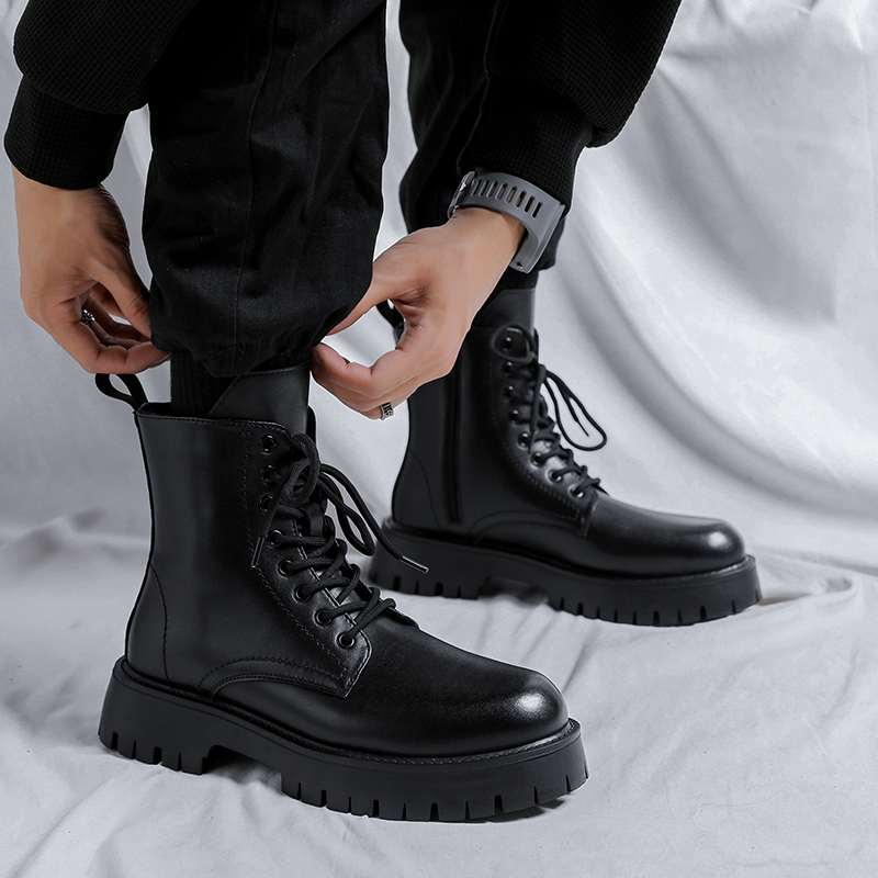 Heren Luxe Mode Echt Lederen L - Men Shoes Black recensie en prijs