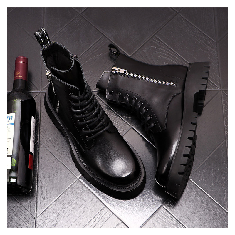 Heren Luxe Mode Echt Lederen L - Men Shoes Black recensie en prijs