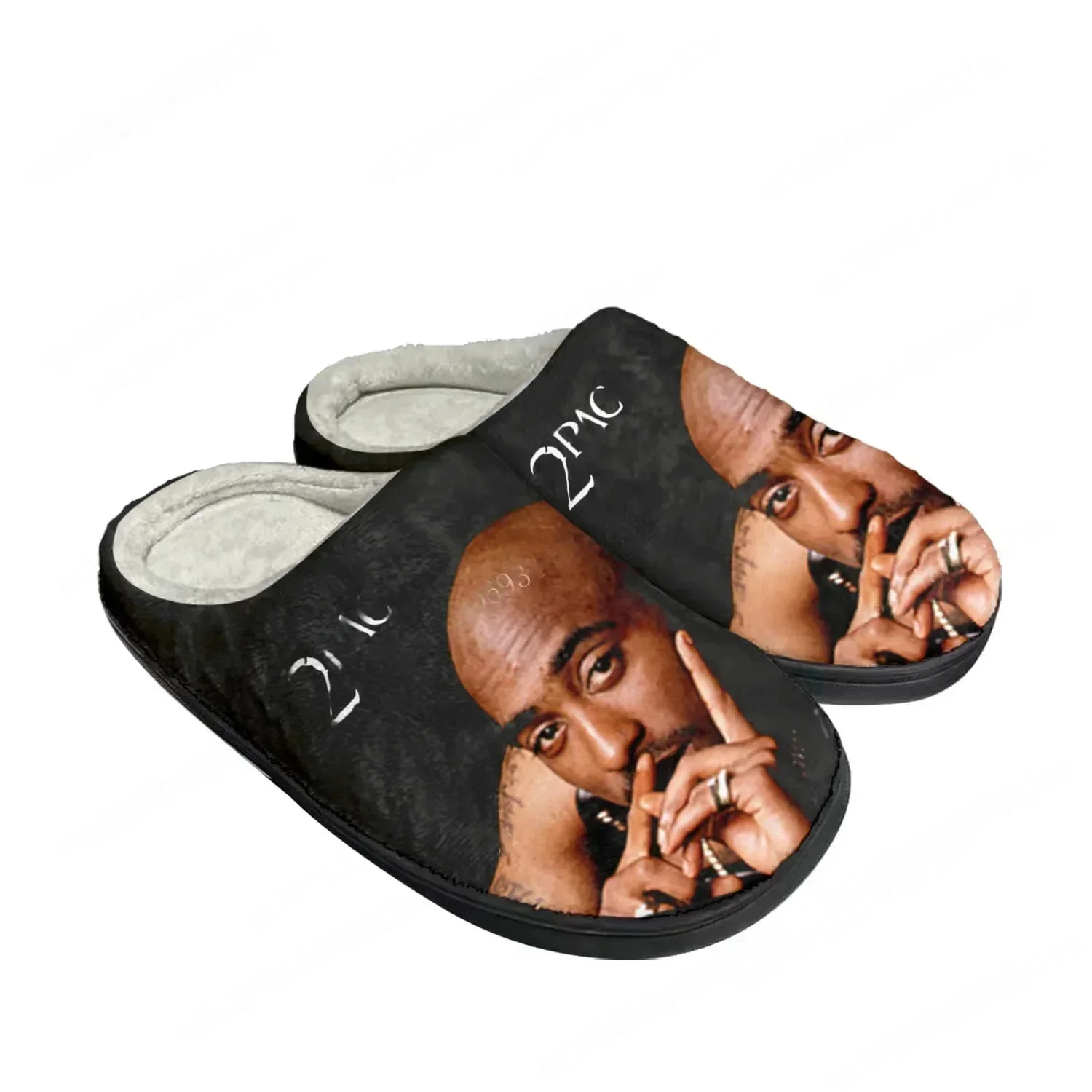 2Pac Hip Hop Rapper Tupac Pop  - Men Shoes Black recensie en prijs