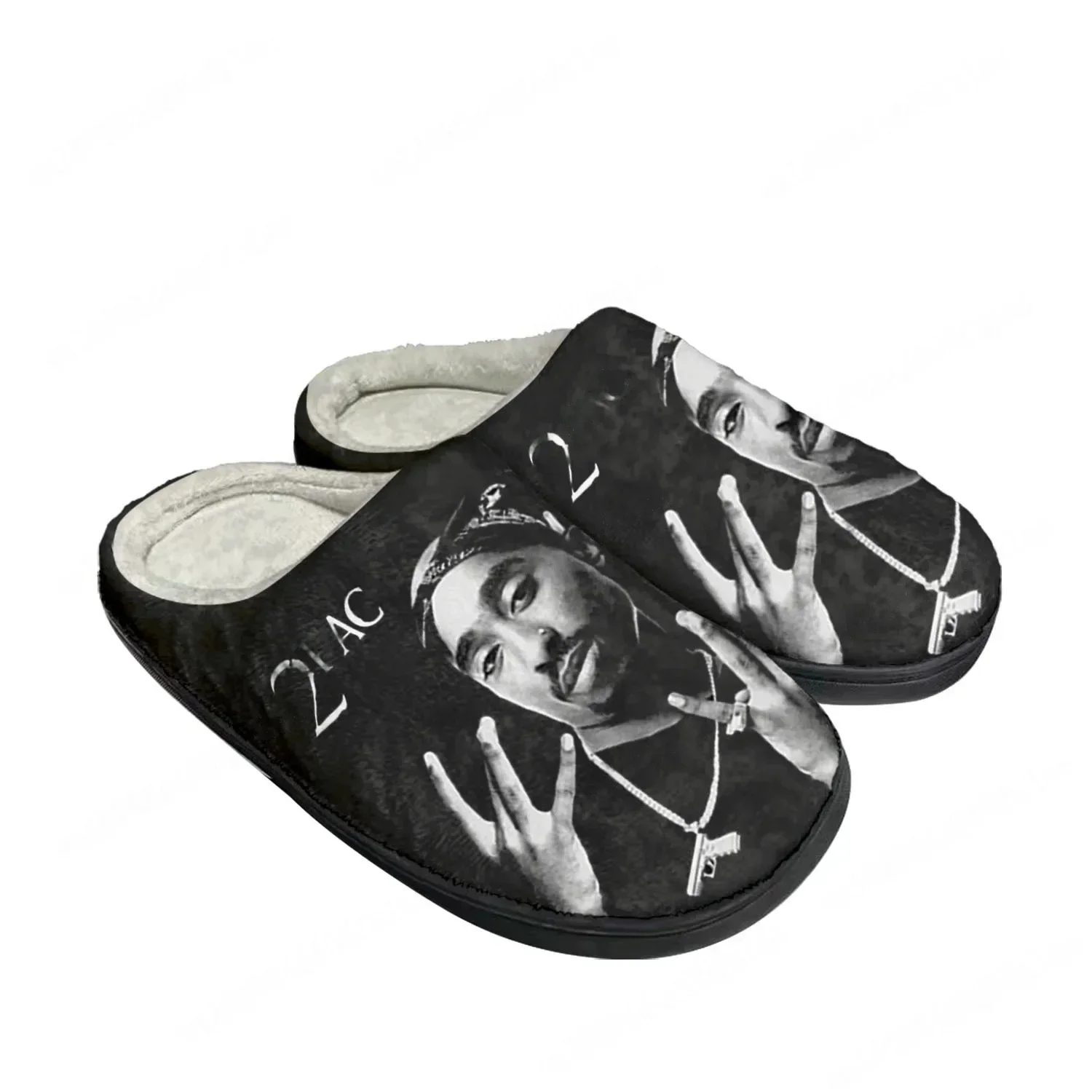 2Pac Hip Hop Rapper Tupac Pop  - Men Shoes Black recensie en prijs