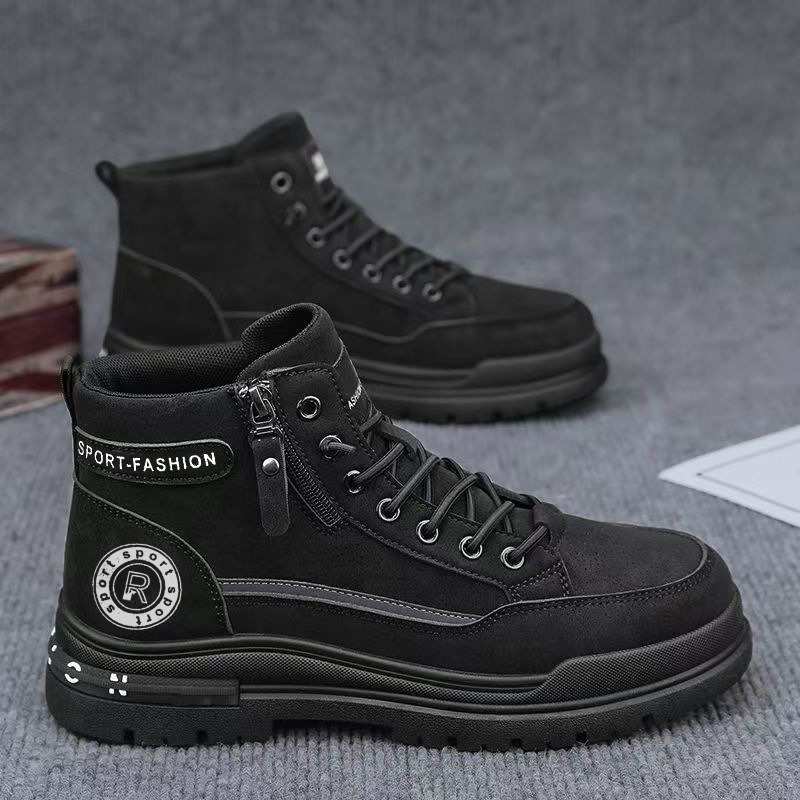Mannen Retro Hoge Top Werklaar - Men'S Shoes For Work recensie en prijs