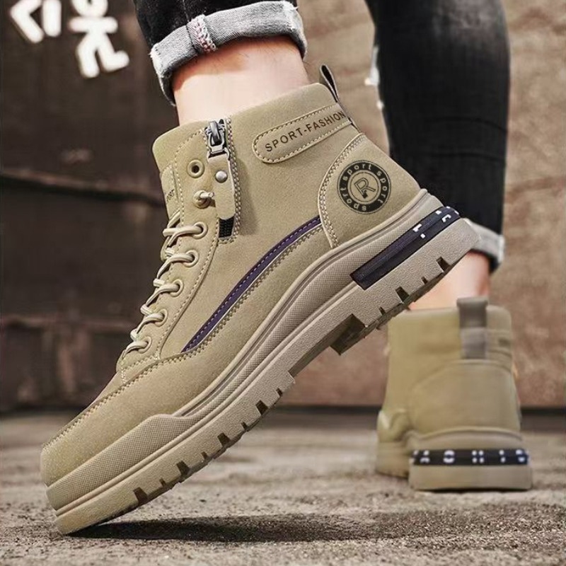 Mannen Retro Hoge Top Werklaar - Men'S Shoes For Work recensie en prijs