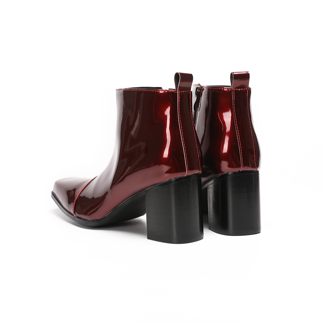 Mannelijke rode echtleren hoge - Men'S Shoes Zipper recensie en prijs