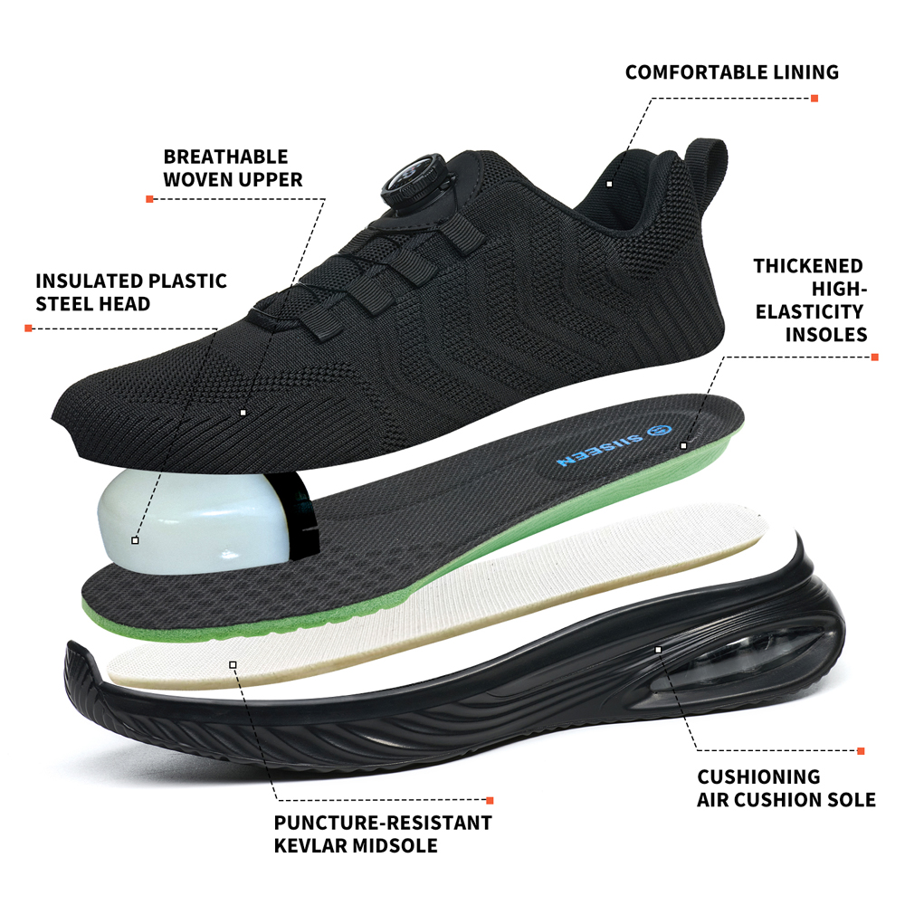 Veiligheidsschoenen met draaib - Work Boot Steel Toe recensie en prijs