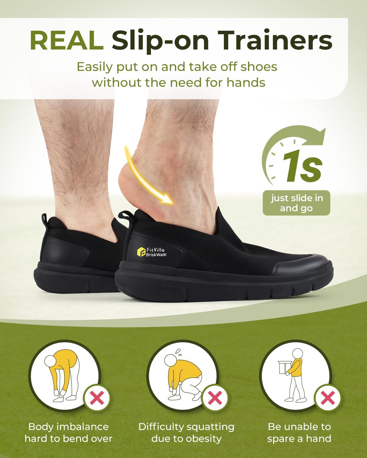 FitVille Heren Extra Brede Ins - Men'S Shoes Plantar Fasciitis recensie en prijs