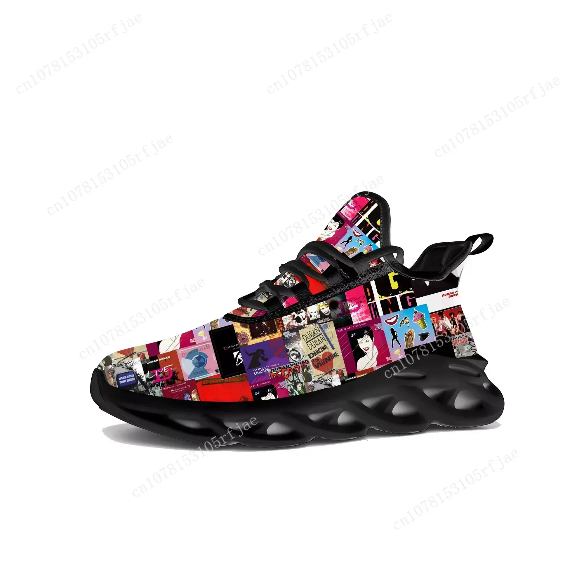 Duran Duran Flats Sneakers Her - Men Shoes Black recensie en prijs