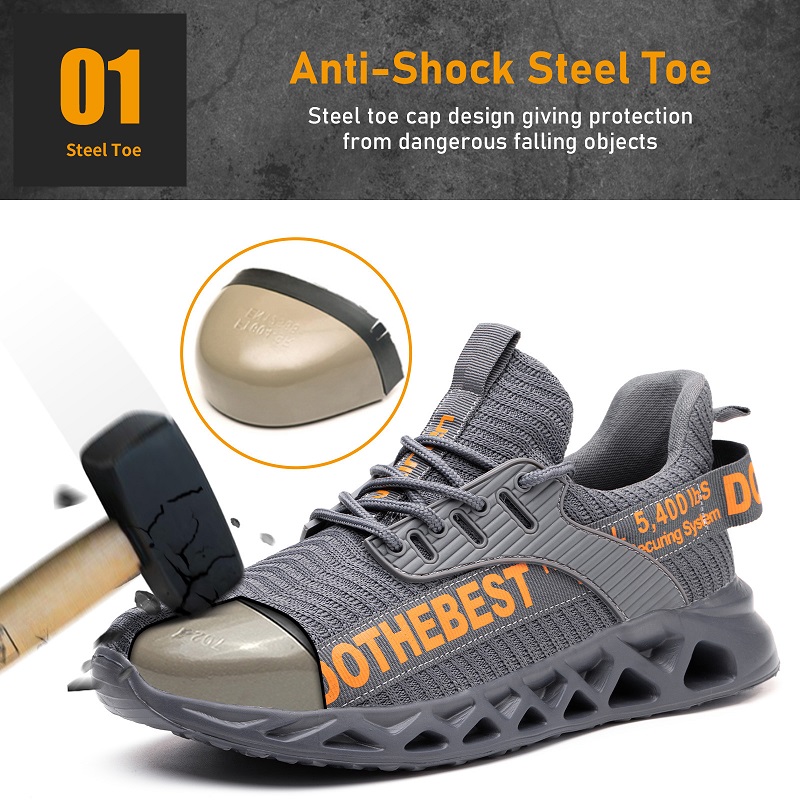 Veiligheidsschoenen met stalen - Work Boot Steel Toe recensie en prijs